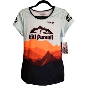 Zoot Hill Pursuit Running Biking Graphic Top